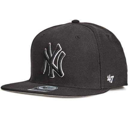 Кепка 47 Brand NO SHOT CAPTAIN YANKEES B-NSHOT17WBP-BKB Кепка 47 Brand NO SHOT CAPTAIN YANKEES B-NSHOT17WBP-BKB