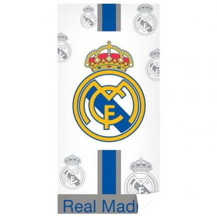 Полотенце велюровое Реал Мадрид Real Madrid FC Towel WT