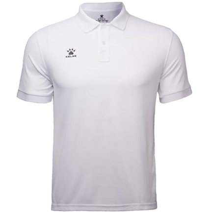 Футболка поло с воротником Kelme 3893064.9100 цвет: белый Футболка поло с воротником Kelme 3893064.9100 цвет: белый