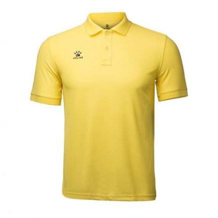 Футболка поло с воротником Kelme 3893064.9716 детская цвет: желтый Футболка поло с воротником Kelme 3893064.9716 детская цвет: желтый