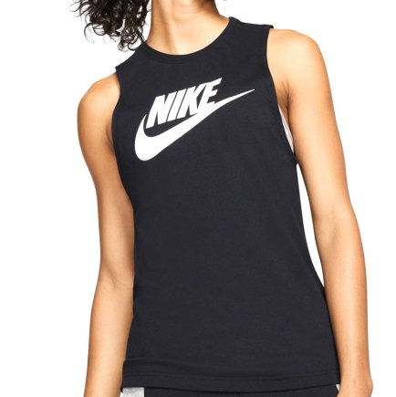 Майка Nike W NSW TANK MSCL FUTURA NEW CW2206-010 женская - Официальная Продукция