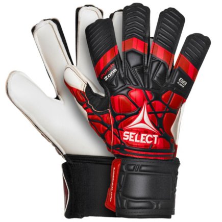 Воротарські рукавиці Select GOALKEEPER GLOVES 88 KIDS колір: чорний/червоний