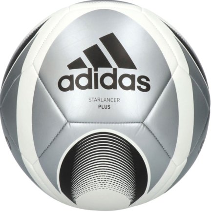Мяч футбольный Adidas Starlancer Plus GU0249 размер 4