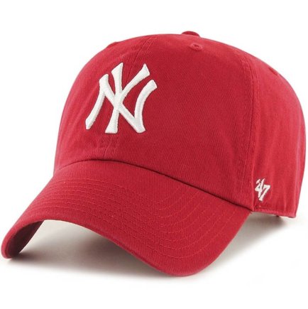 Кепка 47 Brand NY YANKEES RED CLEAN UP ALL B-RGW17GWS-RD