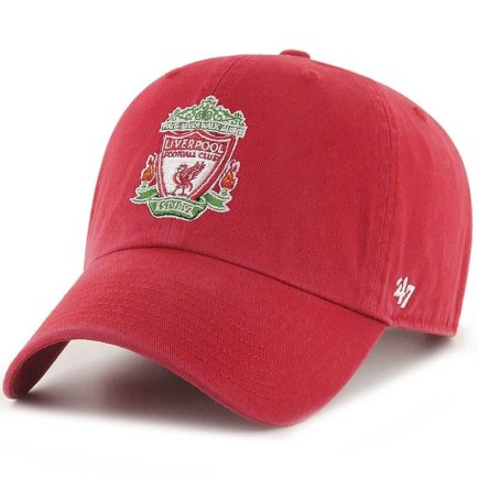 Кепка 47 Brand LIVERPOOL FC RED CLEAN UP ALL EPL-RGW04GWS-RDB