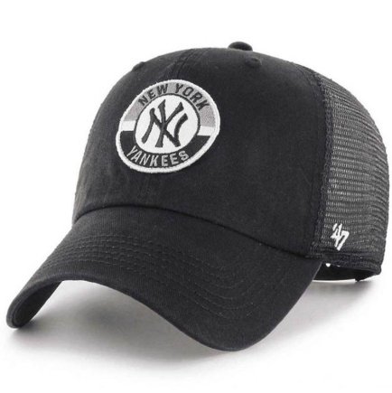 Кепка 47 Brand NY YANKEES PORTER CLEAN UP MES B-PORTR17GWP-BK