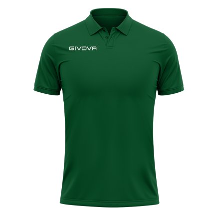 Поло Givova Polo Summer колір: темно-зелений
