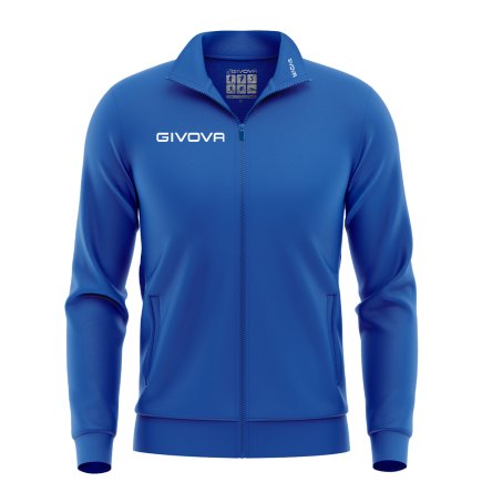 Спортивная кофта Givova Giacca mono 500 цвет: голубой