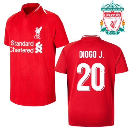 Футбольна форма Liverpool 20 Diogo домашня підліткова