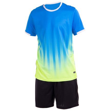 Футбольная форма Lingo детская цвет: голубой/черный