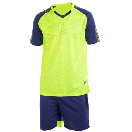Футбольна форма дитяча колір: салатовий/темно-синій
