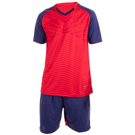 Футбольна форма дитяча колір: червоний/темно-синій