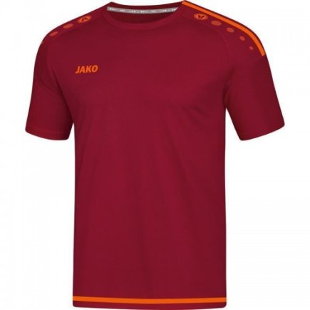 Футболка ігрова Jako Striker 2.0 S/S 4219-13-1 дитяча колір: червоний/помаранчевий Футболка ігрова Jako Striker 2.0 S/S 4219-13-1 дитяча колір: червоний/помаранчевий