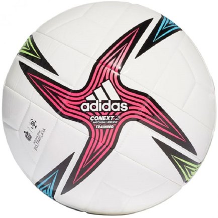 Мяч футбольный Adidas Conext 21 Ekstraklasa Training GU1549 размер: 4