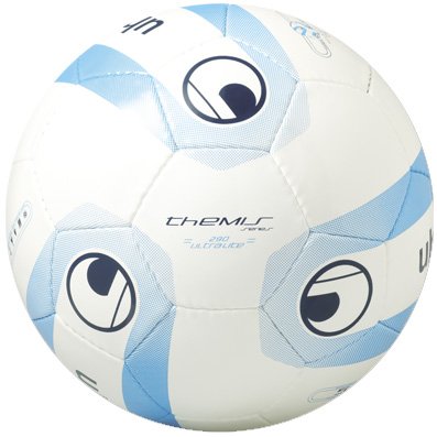 Мяч футбольный Uhlsport THEMIS 290 ULTRA LITE 100146103 бело-синий. Размер 5