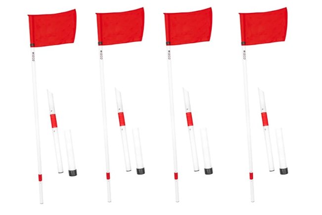 Кутові прапорці SECO 1,5 м (4 шт)