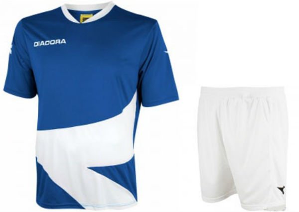 Футбольная форма Diadora L.A. LOGO-Houston сине-белая