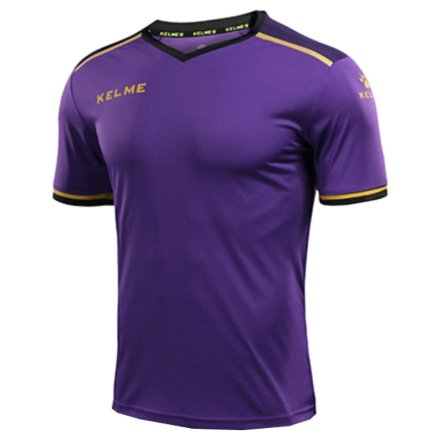 Футболка ігрова Kelme SEGOVIA 3871001.9510 (Ф) колір: фіолетовий/чорний