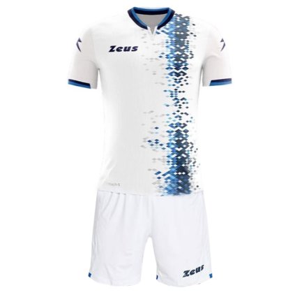 Футбольна форма Zeus KIT KRYSTAL RO/BL Z01520 колір: білий/синій