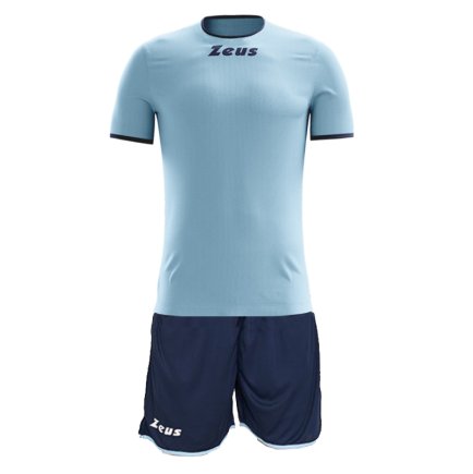 Футбольна форма Zeus KIT STICKER SK/BL Z00295 колір: блакитний/темно-синій Футбольна форма Zeus KIT STICKER SK/BL Z00295 колір: блакитний/темно-синій