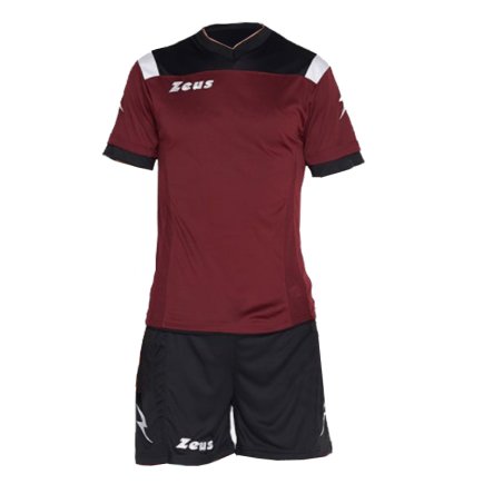 Футбольная форма Zeus KIT VESUVIO GN/NE Z01427 цвет: бордовый/черный
