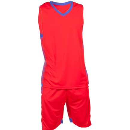 Баскетбольная форма мужская цвет: красный/синий
