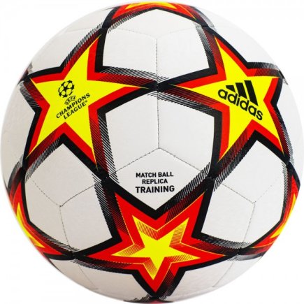 Мяч футбольный Adidas UCL Training Pyrostorm GU0206 размер 3