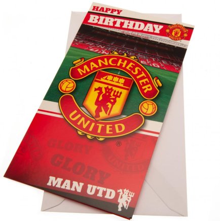 Поздравительная открытка Manchester United FC