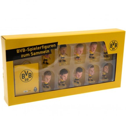 Набор фигурок футболистов Borussia Dortmund SoccerStarz 10 Player Team Pack