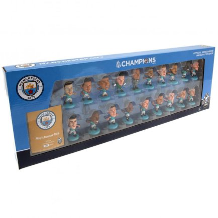 Набір фігурок футболістів Manchester City FC SoccerStarz Premier League Champions Team Pack