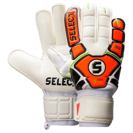Воротарські рукавиці Select 33 Allround біло-помаранчеві
