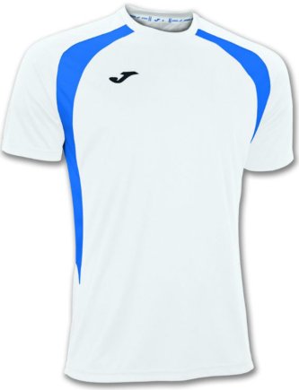 Футболка игровая Joma Champion III 100014.207 бело-синяя