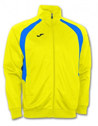 Спортивная кофта Joma Champion III 100017.907 полиэстер желто-синяя