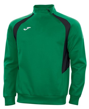 Спортивная кофта Joma Champion III 100019.451 полиэстер с коротким замком зелено-черная