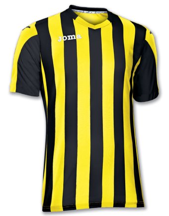 Футболка ігрова Joma COPA 100001.900 жовто-чорна