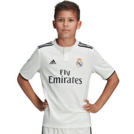 Футболка игровая Adidas Real Madrid Home Junior CG0554