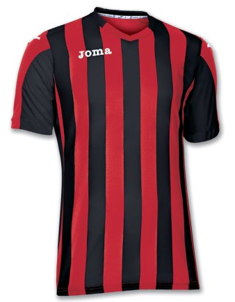 Футболка игровая Joma COPA 100001.601 красно-черная