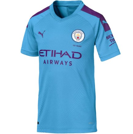 Футболка спортивная Puma Manchester City FC Home Replica M SS 755586 01 Футболка спортивная Puma Manchester City FC Home Replica M SS 755586 01