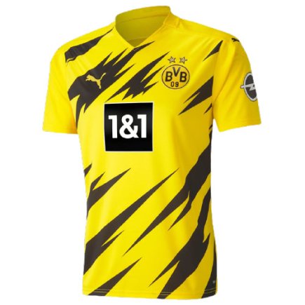 Футболка спортивная Puma BVB Home Shirt Replica M 757156-01 Футболка спортивная Puma BVB Home Shirt Replica M 757156-01