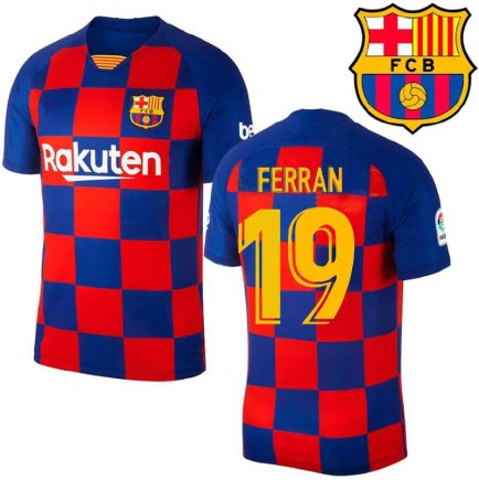 Футбольная форма Barcelona 19 Ferran Torres домашняя