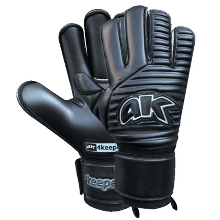 Воротарські рукавиці 4keepers Retro Black III Roll Finger S753400