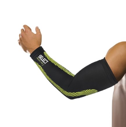 Рукав компрессионный SELECT 6610 Compression sleeve (2шт.) цвет: черный
