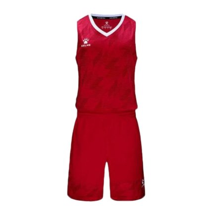 Комплект баскетбольної форми Kelme Bruklin 3591052.9600 колір: червоний