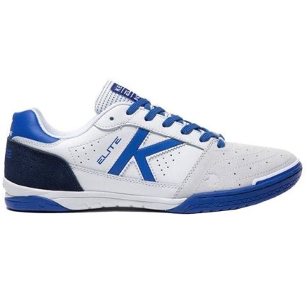 Кроссовки зальные Kelme ELITE 55.904.0172 цвет: белый/синий