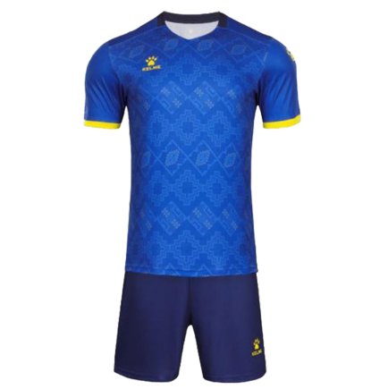 Комплект футбольної форми Kelme ARGO 8151ZB1006.9481 колір: синій/жовтий
