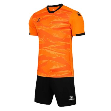 Комплект футбольної форми Kelme STORM 8151ZB1003.9907 колір: помаранчевий/чорний