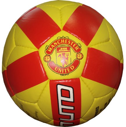 Мяч футбольный Manchester United желто-красный размер 5