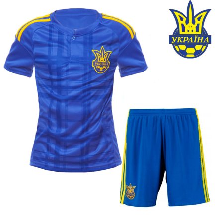 Футбольная форма Украина Евро 2016 детская цвет: синий