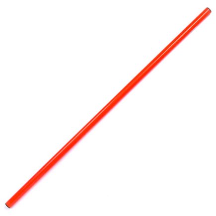 Палка гимнастическая тренировочная 1 м цвет: оранжевый