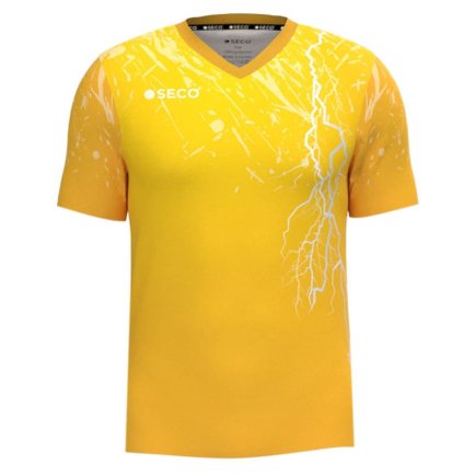 Футболка игровая SECO Lightning 22221503 цвет: желтый